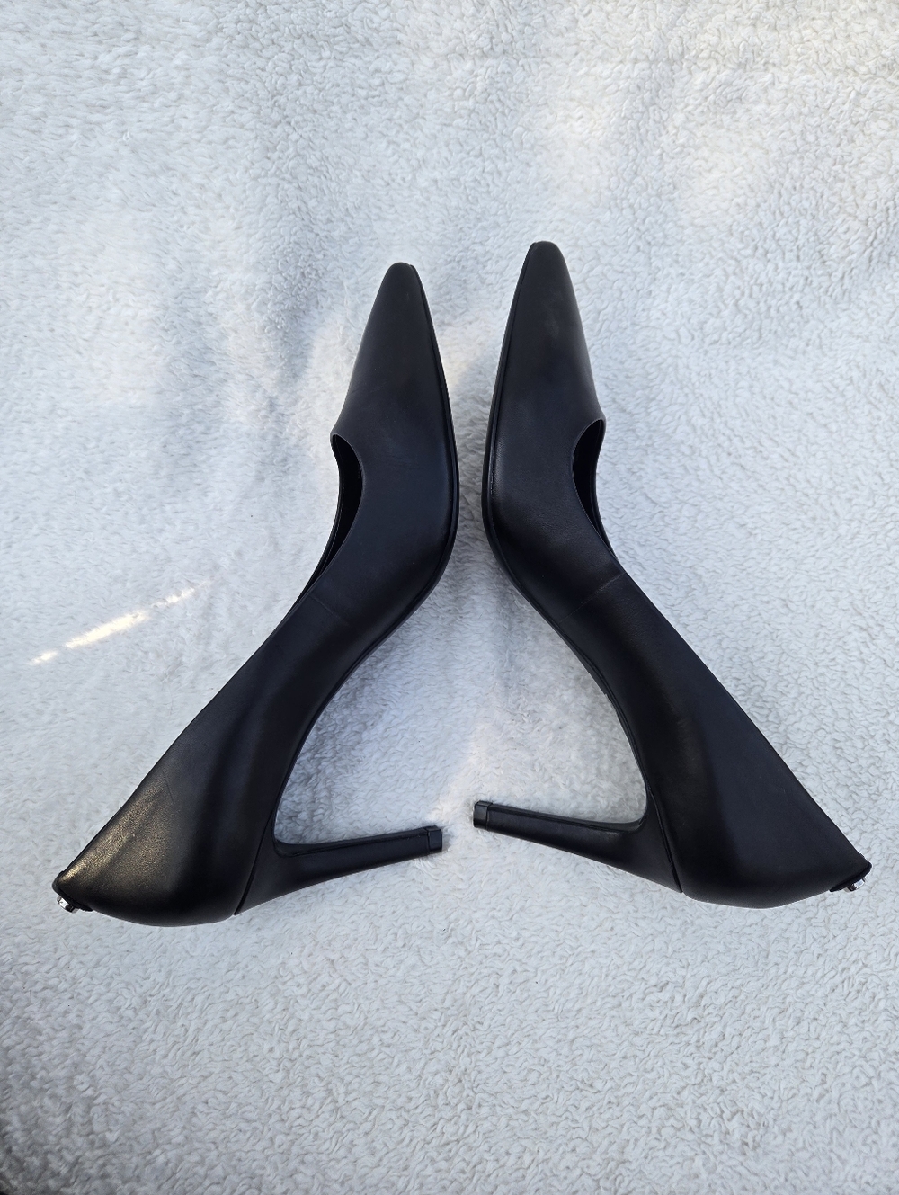 NEW Michael Kors Alina Flex Leather Pumps – Black – Size 9.5 - Picture 4 of 8